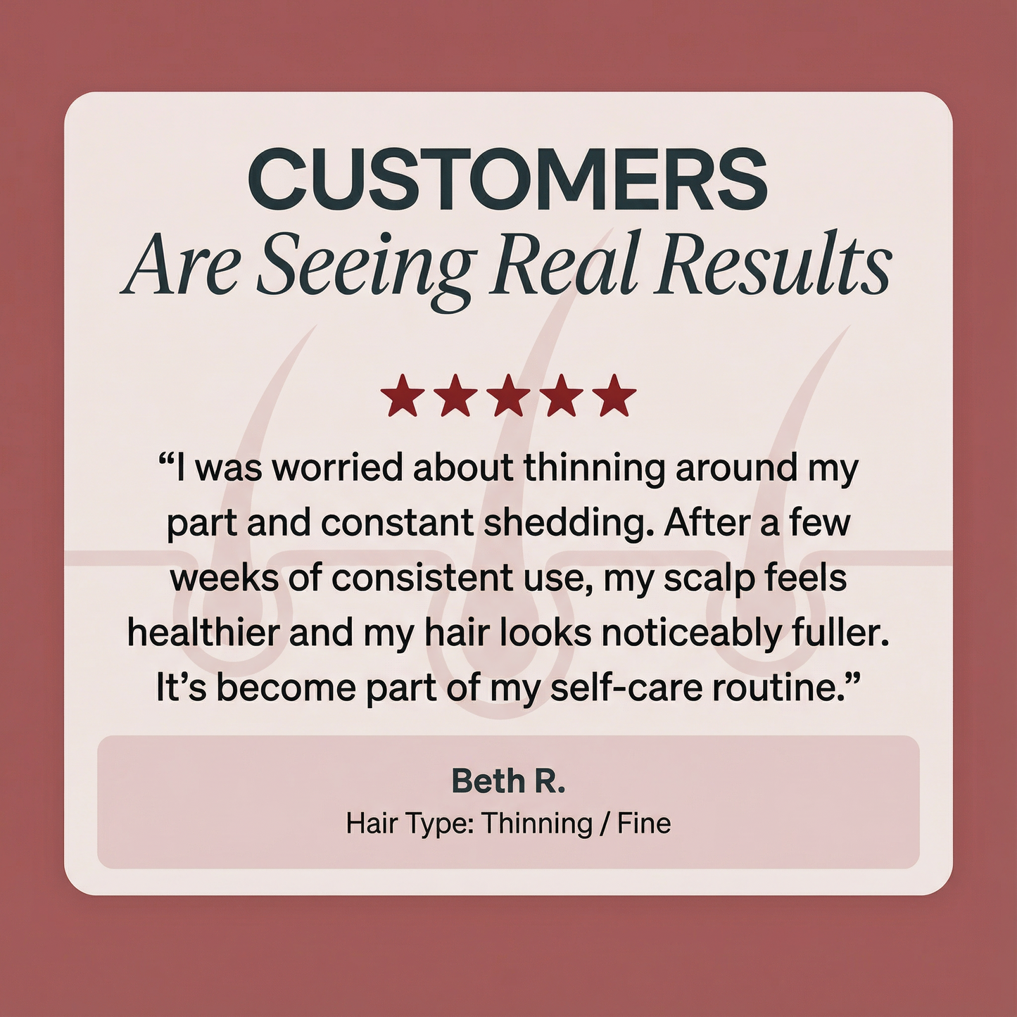 Noora's 3-1 Red Light Therapy Scalp Massager