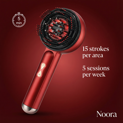 Noora's 3-1 Red Light Therapy Scalp Massager